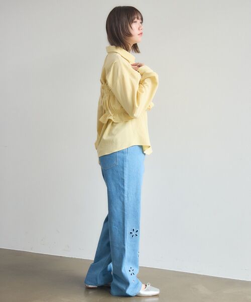 RETRO GIRL(レトロガール)の「カットワークデニムPT(その他パンツ・レディース・ブラック/ブルー/ブルー系その他5・FREE)」の12枚目の写真
