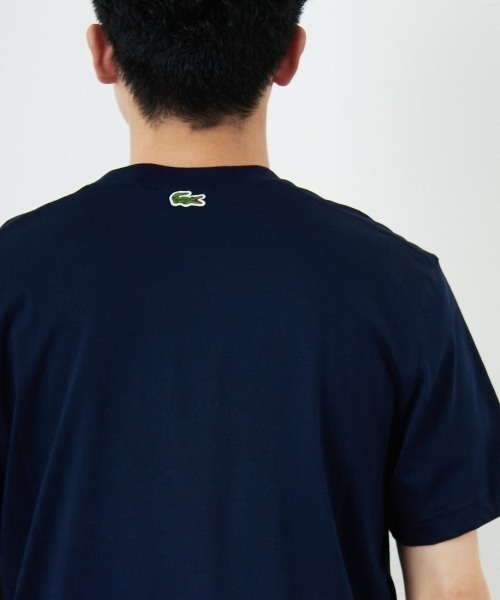 LACOSTE/ラコステ] カレッジロゴ クルーネックTシャツ（Tシャツ