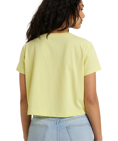 ROXY（ロキシー）の「PEOPLE SPEAK /ロキシーフロントプリント半袖Tシャツ（Tシャツ/カットソー・レディース・ブラック系その他/イエロー・MEDIUM/X-SMALL/SMALL）」の20枚目の写真