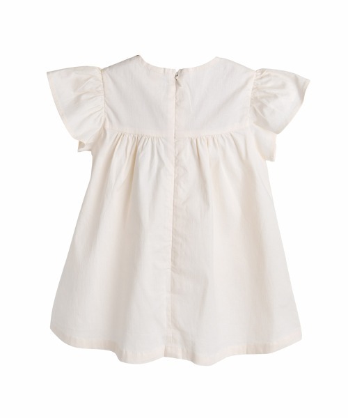 moimoln（モイモルン）の「ベニーワンピース（ワンピース・キッズ・クリーム・80ｃｍ/90cm/100cm/110cm）」の2枚目の写真