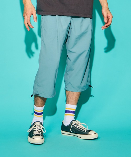 BURLAP OUTFITTER(バーラップアウトフィッター)の「3/4 TRACK PANT / 3/4 トラックパンツ(その他パンツ・メンズ・ベージュ系その他/ブルー系その他/ライトピンク/ネイビー/グレー系その他/ブラック/ブルー系その他2/ブラウン/ピンク・SMALL/LARGE/MEDIUM/X-LARGE)」の6枚目の写真