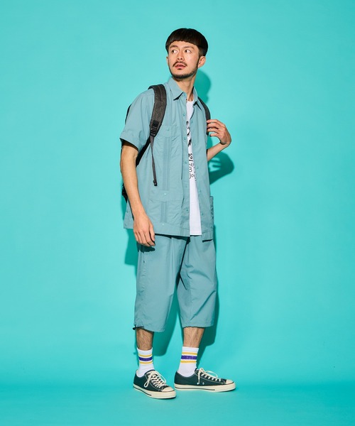 BURLAP OUTFITTER(バーラップアウトフィッター)の「3/4 TRACK PANT / 3/4 トラックパンツ(その他パンツ・メンズ・ベージュ系その他/ブルー系その他/ライトピンク/ネイビー/グレー系その他/ブラック/ブルー系その他2/ブラウン/ピンク・SMALL/LARGE/MEDIUM/X-LARGE)」の22枚目の写真