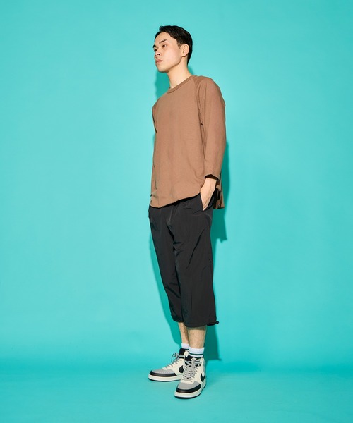 BURLAP OUTFITTER(バーラップアウトフィッター)の「3/4 TRACK PANT / 3/4 トラックパンツ(その他パンツ・メンズ・ベージュ系その他/ブルー系その他/ライトピンク/ネイビー/グレー系その他/ブラック/ブルー系その他2/ブラウン/ピンク・SMALL/LARGE/MEDIUM/X-LARGE)」の16枚目の写真