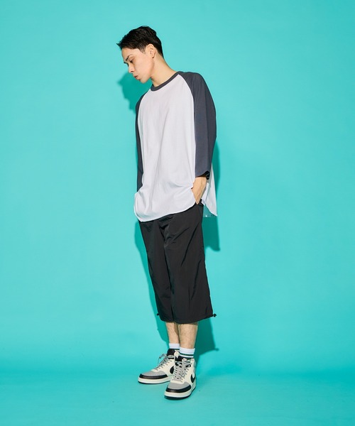BURLAP OUTFITTER(バーラップアウトフィッター)の「3/4 TRACK PANT / 3/4 トラックパンツ(その他パンツ・メンズ・ベージュ系その他/ブルー系その他/ライトピンク/ネイビー/グレー系その他/ブラック/ブルー系その他2/ブラウン/ピンク・SMALL/LARGE/MEDIUM/X-LARGE)」の14枚目の写真