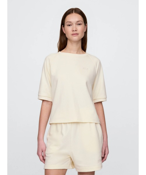 GAP（ギャップ）の「GAPロゴ ドルフィン ショートパンツ（その他パンツ・レディース・ブラック/ライトグレー/オフホワイト/ブルー/イエロー・XS/S/M/L/XXS）」の6枚目の写真