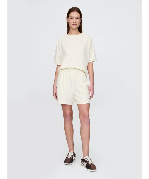 GAP（ギャップ）の「GAPロゴ ドルフィン ショートパンツ（その他パンツ・レディース・ブラック/ライトグレー/オフホワイト/ブルー/イエロー・XS/S/M/L/XXS）」の7枚目の写真