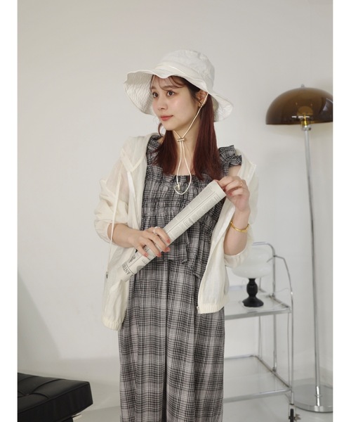 JUMELLE(ジュメロ)の「madras check OP(ワンピース・レディース・ブラック/レッド・MEDIUM/SMALL)」の14枚目の写真