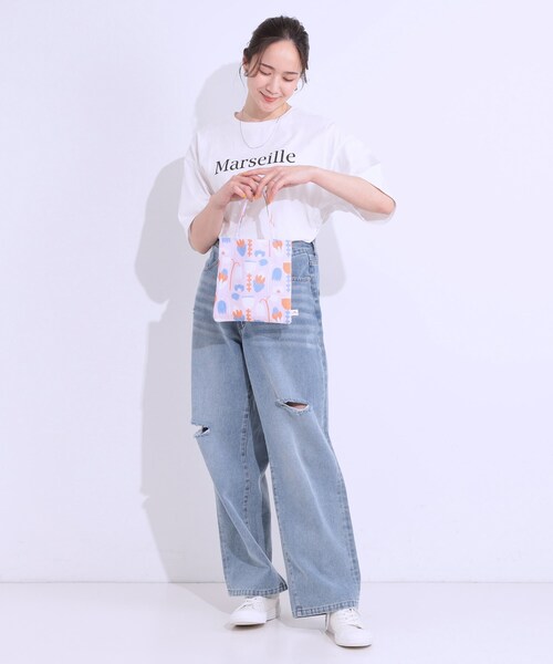 SHOO・LA・RUE(シューラルー)の「【ポルク】ミニトートバッグ(トートバッグ・レディース・ブラック系/グリーン系その他2/ピンク系5/ピンク系8・00)」の13枚目の写真