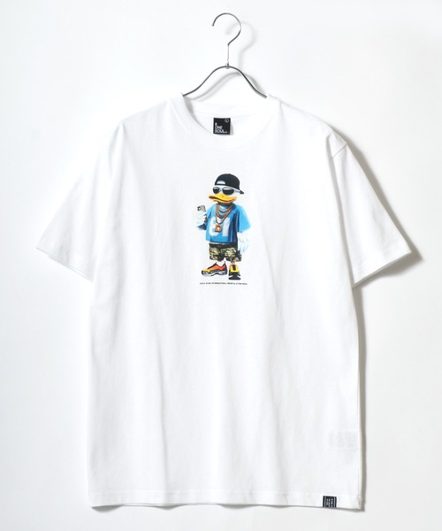 セール】DUCK DUDE/ダックデュード イラストフラワー フロント