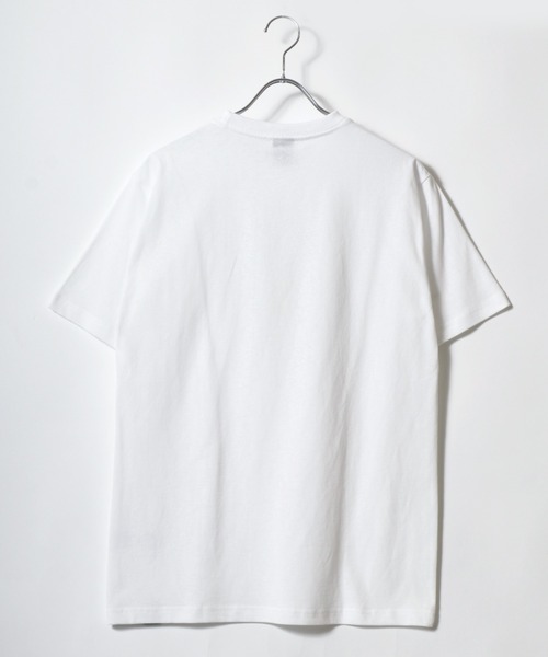 Duck Dude（ダックデュード）の「DUCK DUDE/ダックデュード イラストフラワー フロント バックプリント半袖Tシャツ レディース メンズ（Tシャツ/カットソー・レディース・ブラック/ブラック系その他/ホワイト/ホワイト系その他・M/L/LL）」の6枚目の写真