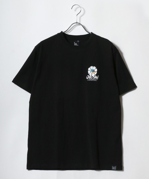 Duck Dude（ダックデュード）の「DUCK DUDE/ダックデュード イラストフラワー フロント バックプリント半袖Tシャツ レディース メンズ（Tシャツ/カットソー・レディース・ブラック/ブラック系その他/ホワイト/ホワイト系その他・M/L/LL）」の11枚目の写真