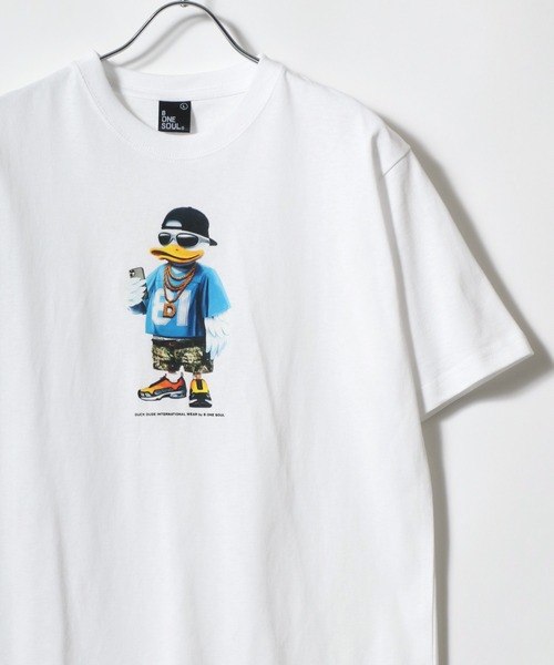 セール】2025SS DUCK DUDE/ダックデュード イラストフラワー