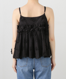 クリンクルクリンクルクリンクル　3D embroidery シャツ セール】crinkle crinkle crinkle 3D embroidery bolero（シャツ