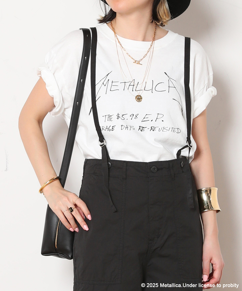 tシャツ 「JOHNBULL/ジョンブル」 LLICA THE $5.89 EP Tsh レディース JOHNBULL/ジョンブル】 METALLICA THE $5.89 EP Tsh（Tシャツ
