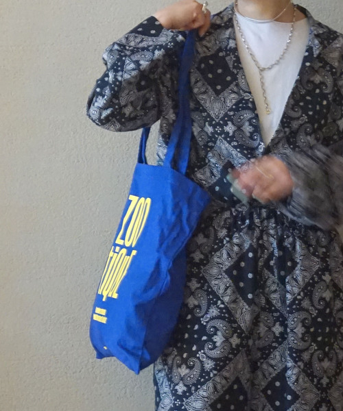 JOURNAL STANDARD LUXE(ジャーナルスタンダード ラックス)の「ZOOtiQuE tote(エコバッグ/サブバッグ・レディース・バーガンディー/グリーン/ピンク/マスタード/レッド/ブラウン/アイボリー/ブラック/スカイブルー/ブルー・FREE)」の6枚目の写真