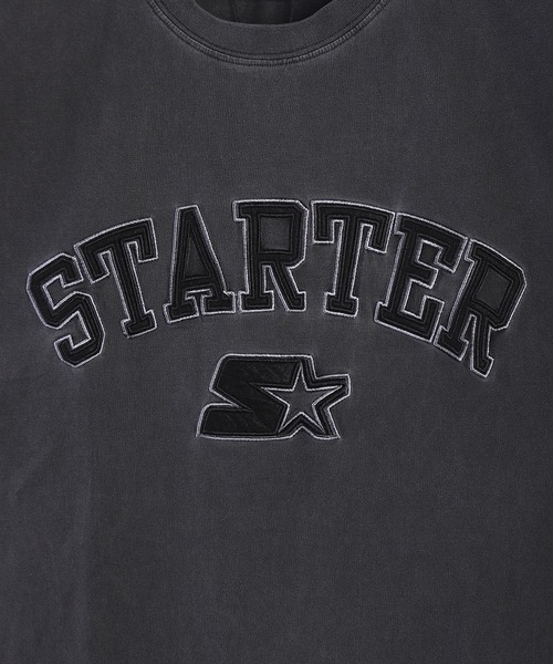 STARTER（スターター）の「STARTER BLACK LABEL ピグメント加工 半袖Tシャツ オーバーサイズ（Tシャツ/カットソー・メンズ・ブラック系その他/ブラック/ブラック系その他2・M/L/XL）」の5枚目の写真