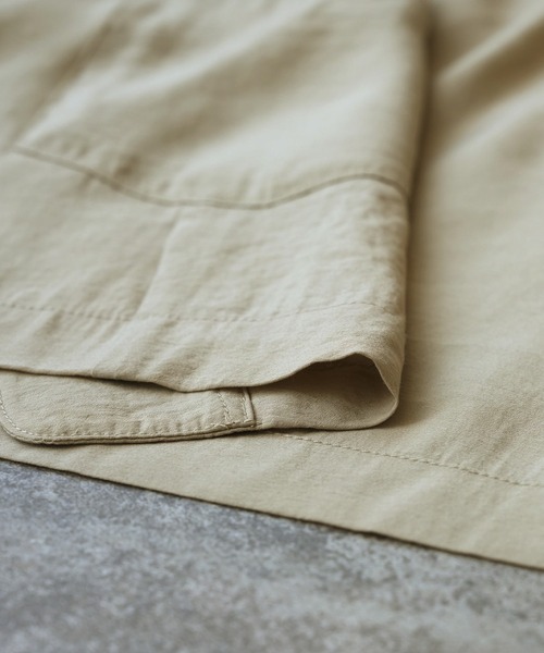 reca（レカ）の「シアードルマンジャケット（ノーカラージャケット・レディース・ブラック/ベージュ・FREE）」の15枚目の写真