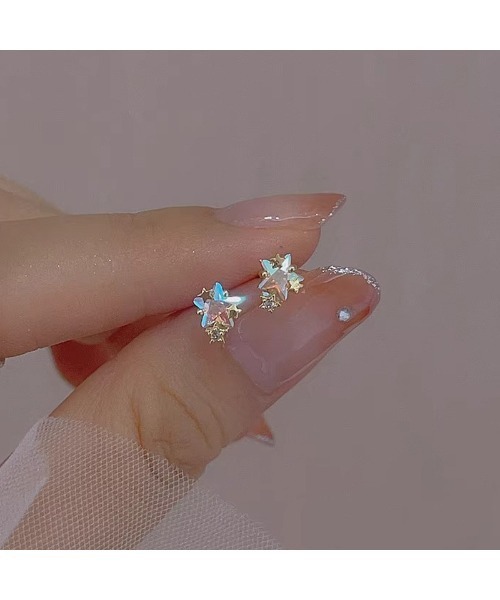 Sakka(サッカ)の「ミニ ストーンピアス 【金属アレルギー対応】(ピアス(両耳用)・レディース・シルバー/ゴールド/シャンパン/イエローゴールド・FREE)」の10枚目の写真