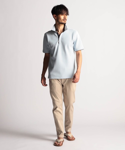 NICOLE CLUB FOR MEN(ニコルクラブフォーメン)の「ガムスト ブラッシュパターン デザインパンツ(その他パンツ・メンズ・オフホワイト/チャコール/ベージュ系・SMALL/MEDIUM/LARGE/X-LARGE)」の5枚目の写真
