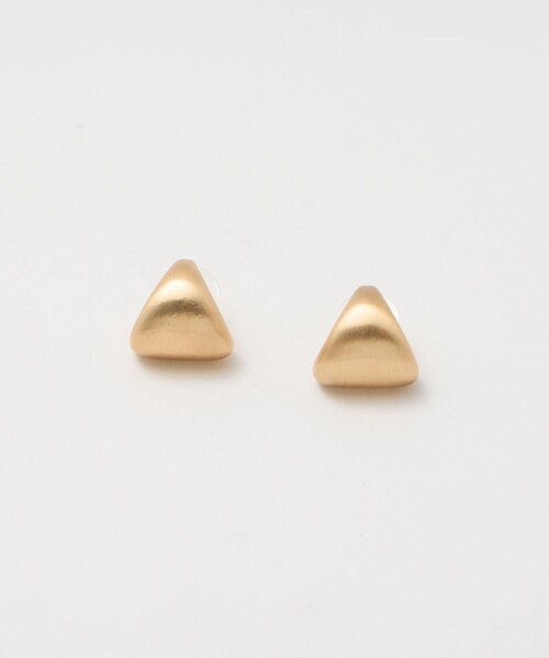 最高品質✨ハイクオリティ✨ 緑のトライアングル型ピアス Diamond Triangle Pierce 15 (02) - SHIHARA