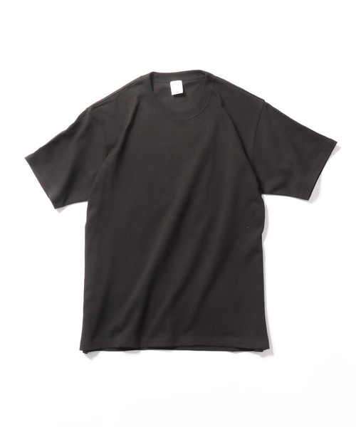 LIFEMAX(ライフマックス)の「▲LIFEMAX/ライフマックス スーパーヘビーウェイト 10.2OZ 半袖 無地 Tシャツ(Tシャツ/カットソー・メンズ・サンドベージュ/ブラック/カーキ/グレー/グレー系/ライトグリーン/ライトブルー/ネイビー/ライトピンク・S/M/L/XL)」の3枚目の写真