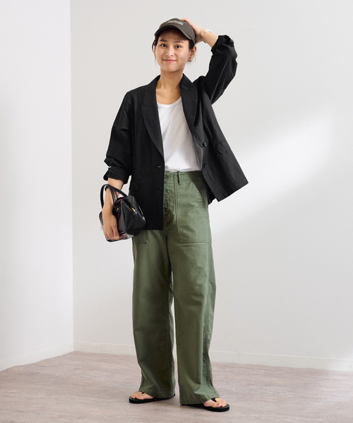 FRAMeWORK（フレームワーク）の「STUDIO WEAREALLANIMALS 別注 TEAM LOGO（キャップ・レディース・チャコールグレー/ベージュ/ブラウン・FREE）」の15枚目の写真