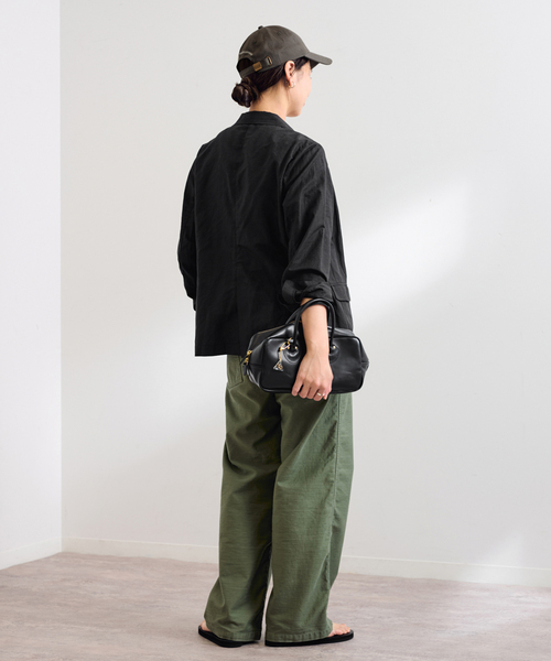 FRAMeWORK（フレームワーク）の「STUDIO WEAREALLANIMALS 別注 TEAM LOGO（キャップ・レディース・チャコールグレー/ベージュ/ブラウン・FREE）」の12枚目の写真