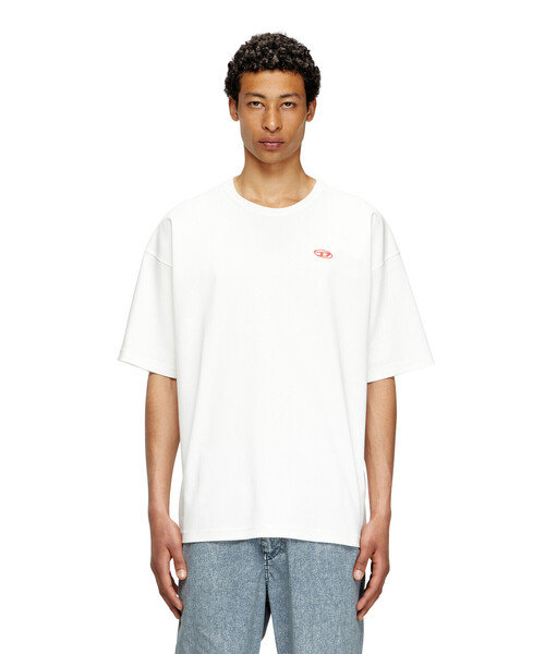 DIESEL(ディーゼル)の「メンズ リラックスフィットTシャツ T-BOXT-T6(Tシャツ/カットソー・メンズ・ブラック/ホワイト・LARGE/SMALL/MEDIUM/X-SMALL/XXX-LARGE/X-LARGE/XX-LARGE)」の5枚目の写真