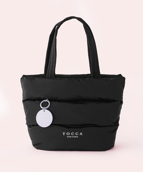 TOCCA(トッカ)の「T-ARIA QUILTTOTE トートバッグ(トートバッグ・レディース・ブラック系/ライラック系/ブルー系・F)」の5枚目の写真