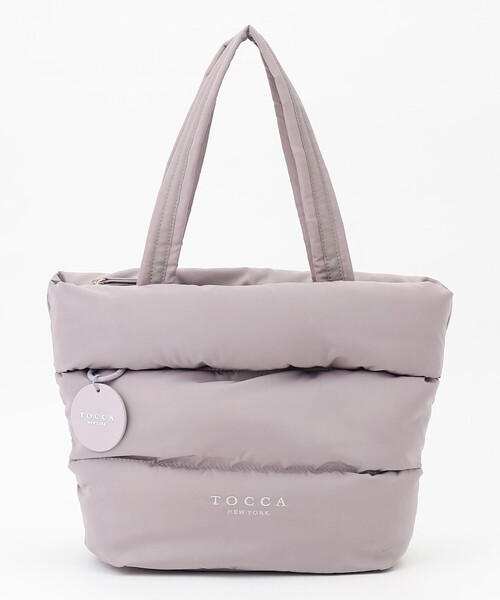 TOCCA(トッカ)の「T-ARIA QUILTTOTE トートバッグ(トートバッグ・レディース・ブラック系/ライラック系/ブルー系・F)」の12枚目の写真