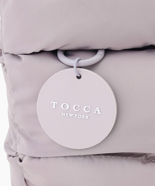 TOCCA(トッカ)の「T-ARIA QUILTTOTE トートバッグ(トートバッグ・レディース・ブラック系/ライラック系/ブルー系・F)」の18枚目の写真