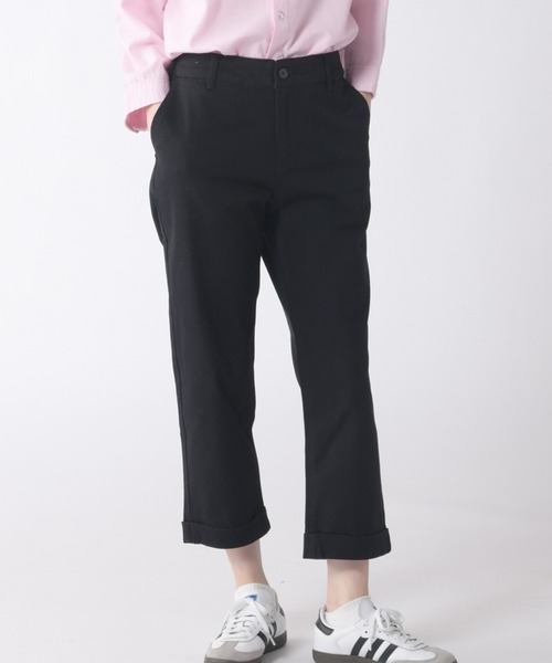 Aleksandr Manamis22-23aw クロップドパンツ SUITS BY JUNKO SHIMADA クロップドパンツ グレージュチェッ