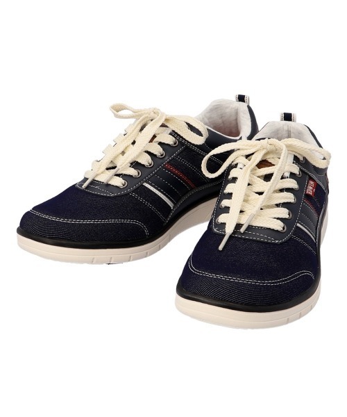 EDWIN(エドウィン)の「EDWIN 軽量スニーカー 7643(スニーカー・メンズ・ネイビー/ブラック・25cm/26cm/26.5cm/25.5cm/27cm)」の1枚目の写真