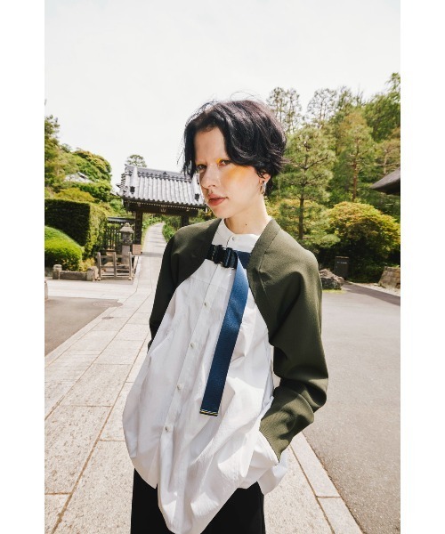 最終値下げ　OMMO WIDE TAPE SHORT BOLERO WIDE TAPE SHORT BOLERO 【公式通販】