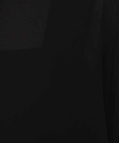 UNTITLED（アンタイトル）の「【洗える/ストレッチ性/短丈】クルーネックシアーカーディガン（カーディガン/ボレロ・レディース・ブラック/オフホワイト/ライトグレー・44/48/00/02/04）」の11枚目の写真