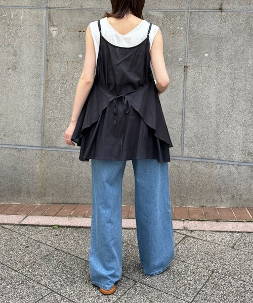 CIAOPANIC TYPY（チャオパニックティピー）の「【India】スシボイルキャミチュニック（キャミソール・レディース・ブラウン/サックスブルー/ブラック・ONE SIZE）」の22枚目の写真