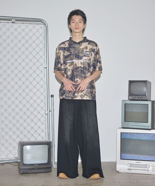 MSG(エムエスジー)の「ヘビーウェイトオーバーサイズバギースウェットパンツ【UNISEX】(スウェットパンツ・メンズ・ブラック系1/ブラック/アッシュ・XL/L/M/S)」の19枚目の写真