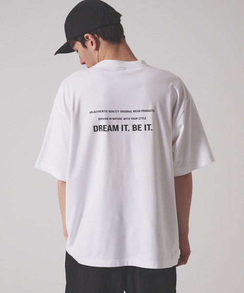 FIRST DOWN(ファーストダウン)の「CVCジャージー ショートスリーブ ポケット Tシャツ(Tシャツ/カットソー・メンズ・ホワイト/ブラック/サックスブルー・M/L/XL)」の5枚目の写真