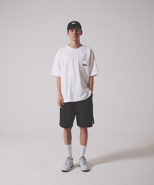 FIRST DOWN(ファーストダウン)の「CVCジャージー ショートスリーブ ポケット Tシャツ(Tシャツ/カットソー・メンズ・ホワイト/ブラック/サックスブルー・M/L/XL)」の6枚目の写真
