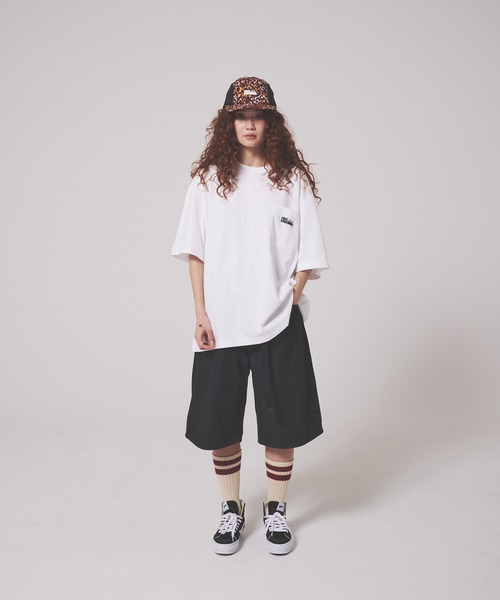 FIRST DOWN(ファーストダウン)の「CVCジャージー ショートスリーブ ポケット Tシャツ(Tシャツ/カットソー・メンズ・ホワイト/ブラック/サックスブルー・M/L/XL)」の8枚目の写真