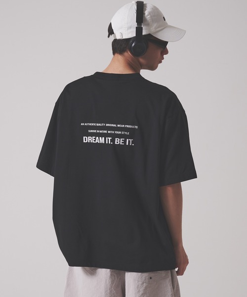 FIRST DOWN(ファーストダウン)の「CVCジャージー ショートスリーブ ポケット Tシャツ(Tシャツ/カットソー・メンズ・ホワイト/ブラック/サックスブルー・M/L/XL)」の9枚目の写真