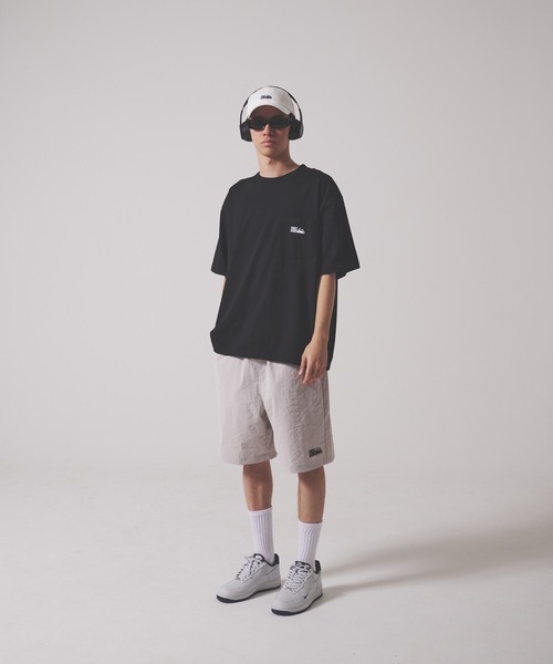 FIRST DOWN(ファーストダウン)の「CVCジャージー ショートスリーブ ポケット Tシャツ(Tシャツ/カットソー・メンズ・ホワイト/ブラック/サックスブルー・M/L/XL)」の10枚目の写真