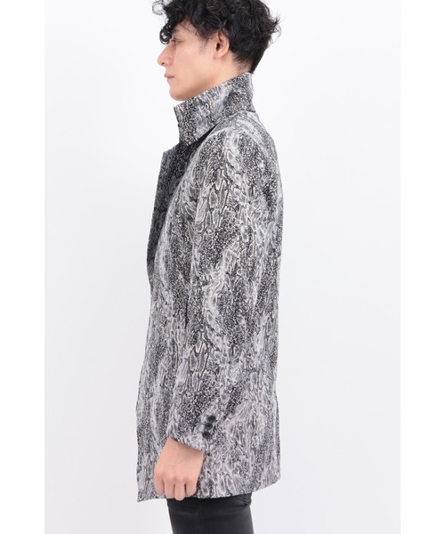 TORNADO MART（トルネードマート）の「ｽﾀｰﾘﾝｸﾞﾊﾟｲｿﾝﾊﾟｯﾁｺｰﾄ（ステンカラーコート・メンズ・シルバー・LL/L/M）」の6枚目の写真