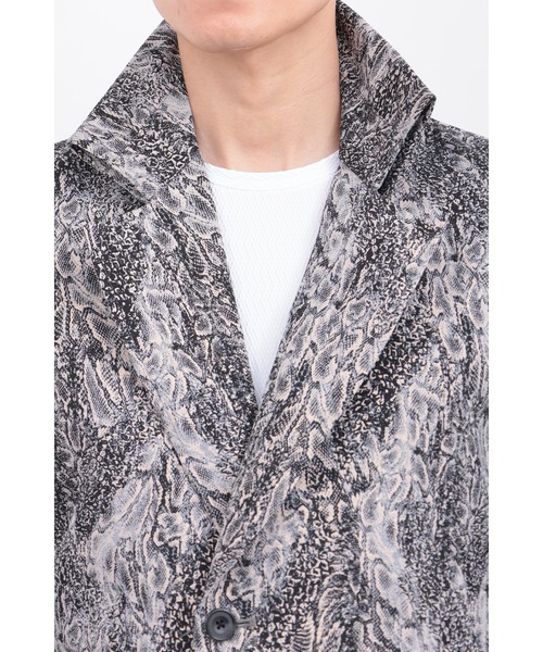 TORNADO MART（トルネードマート）の「ｽﾀｰﾘﾝｸﾞﾊﾟｲｿﾝﾊﾟｯﾁｺｰﾄ（ステンカラーコート・メンズ・シルバー・LL/L/M）」の8枚目の写真