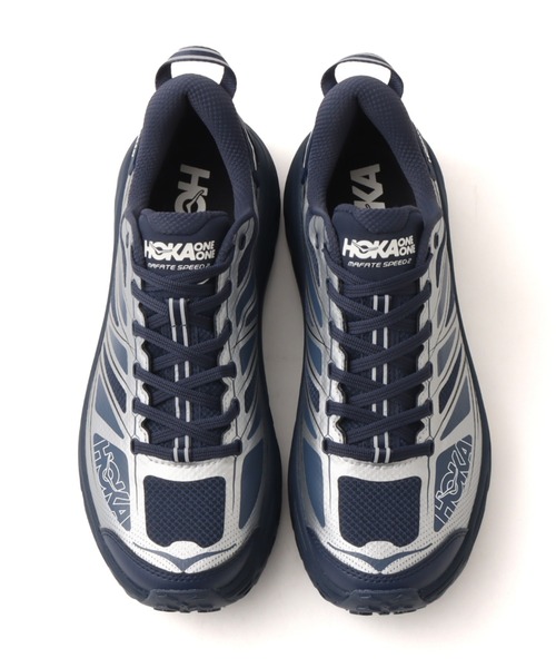 HOKA(ホカ)の「HOKA MAFATE SPEED 2 / ホカ マファテ スピード 2(スニーカー・メンズ・ネイビー・25.5cm/29.0cm/28.5cm/28.0cm/27.5cm/27.0cm/26.5cm/26.0cm)」の2枚目の写真