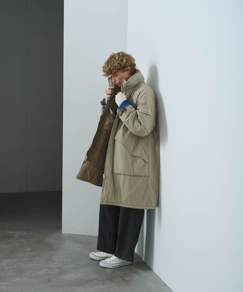セール】「KHA:KI / カーキ」MIL PADDING COAT（ミリタリージャケット