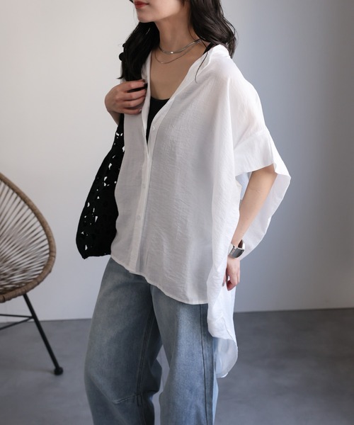 model：156cm 着用サイズ：FREE