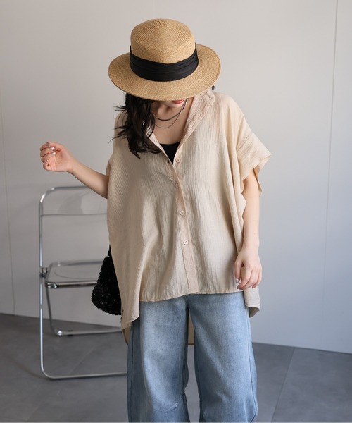 model：156cm 着用サイズ：FREE