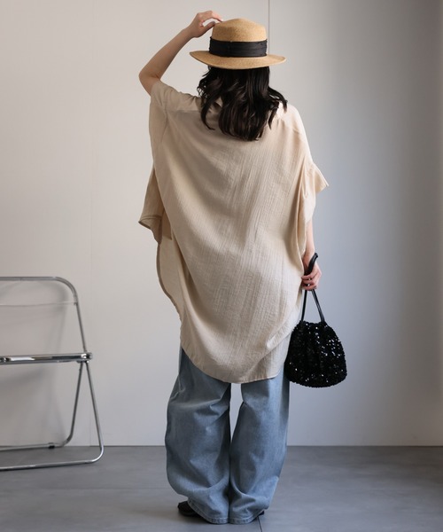 model：156cm 着用サイズ：FREE