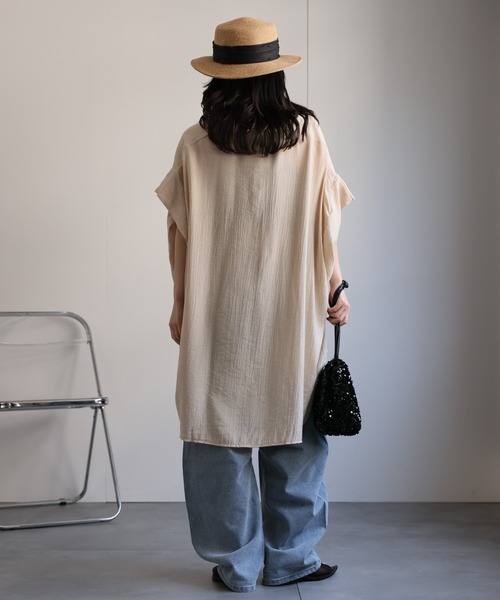 model：156cm 着用サイズ：FREE